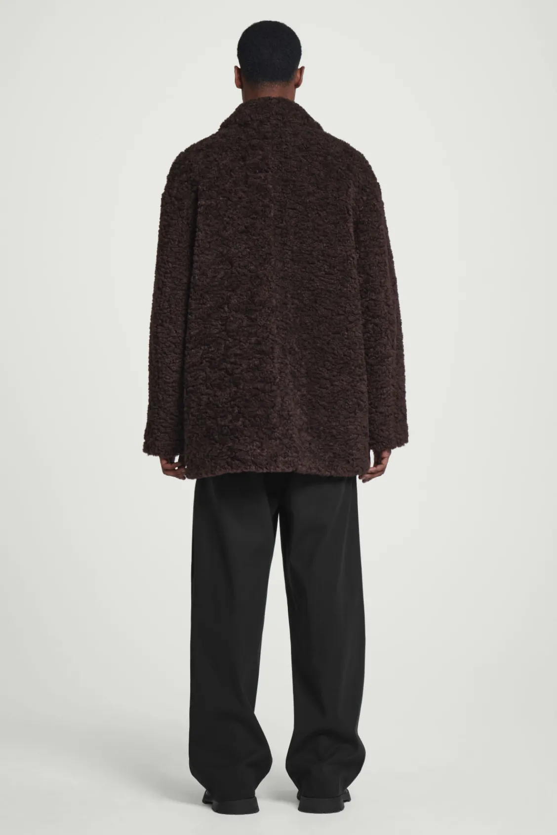 COS PADDED TEDDY JACKET- Coats & Jackets