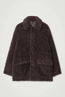 COS PADDED TEDDY JACKET- Coats & Jackets