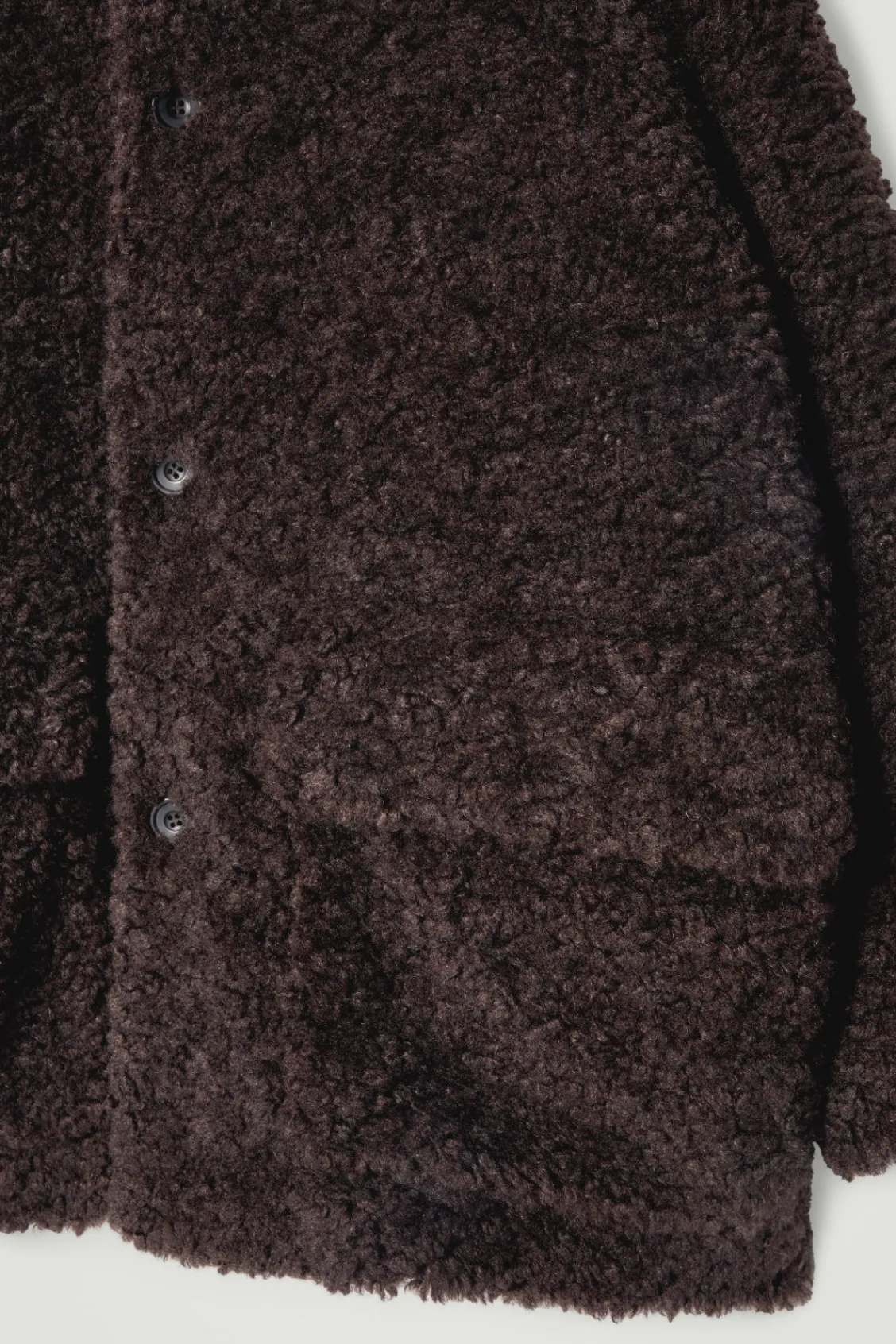COS PADDED TEDDY JACKET- Coats & Jackets