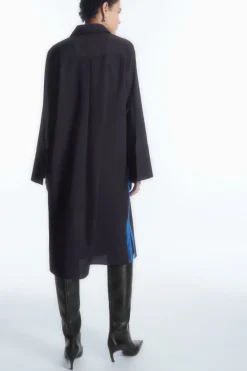 COS PAINTED WOOL SHIRT DRESS-Women Dresses & Jumpsuits