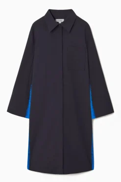 COS PAINTED WOOL SHIRT DRESS-Women Dresses & Jumpsuits