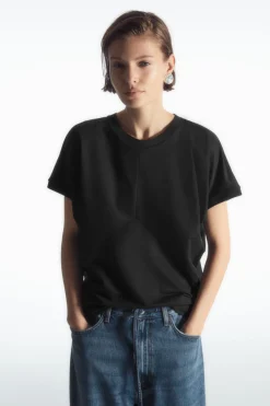 COS PANELED BATWING T-SHIRT-Women T-Shirts | Tops