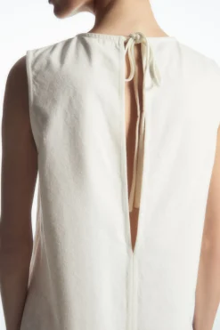 COS PANELED DENIM SHIFT DRESS-Women Dresses & Jumpsuits