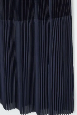 COS PANELED PLEATED COLUMN MAXI SKIRT-Women Skirts