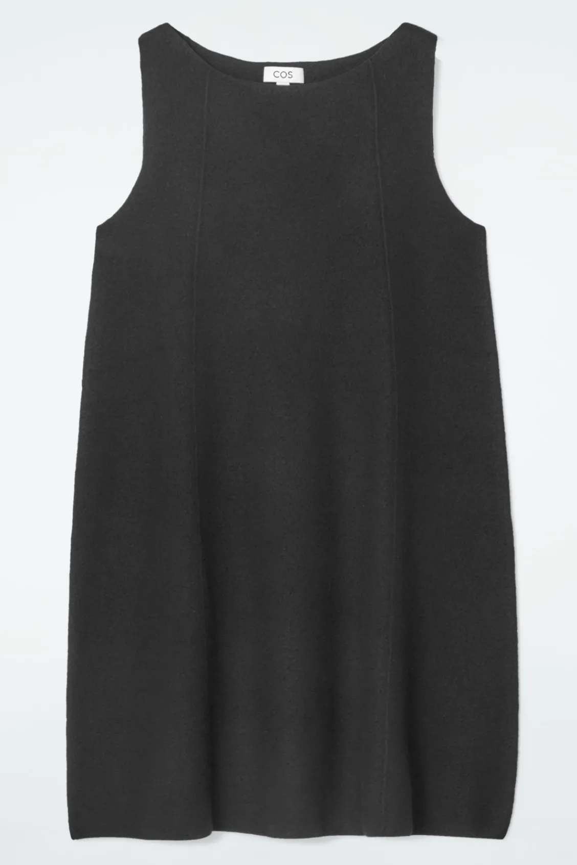 COS PANELED WOOL SHIFT DRESS-Women Dresses & Jumpsuits | Sweaters & Cardigans