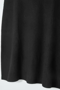COS PANELED WOOL SHIFT DRESS-Women Dresses & Jumpsuits | Sweaters & Cardigans