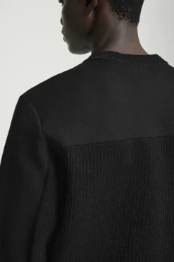 COS PANELLED WOOL V-NECK JUMPER- Sweaters & Cardigans