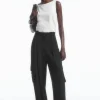 COS PAPERBAG UTILITY PANTS-Women Pants