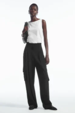 COS PAPERBAG UTILITY PANTS-Women Pants