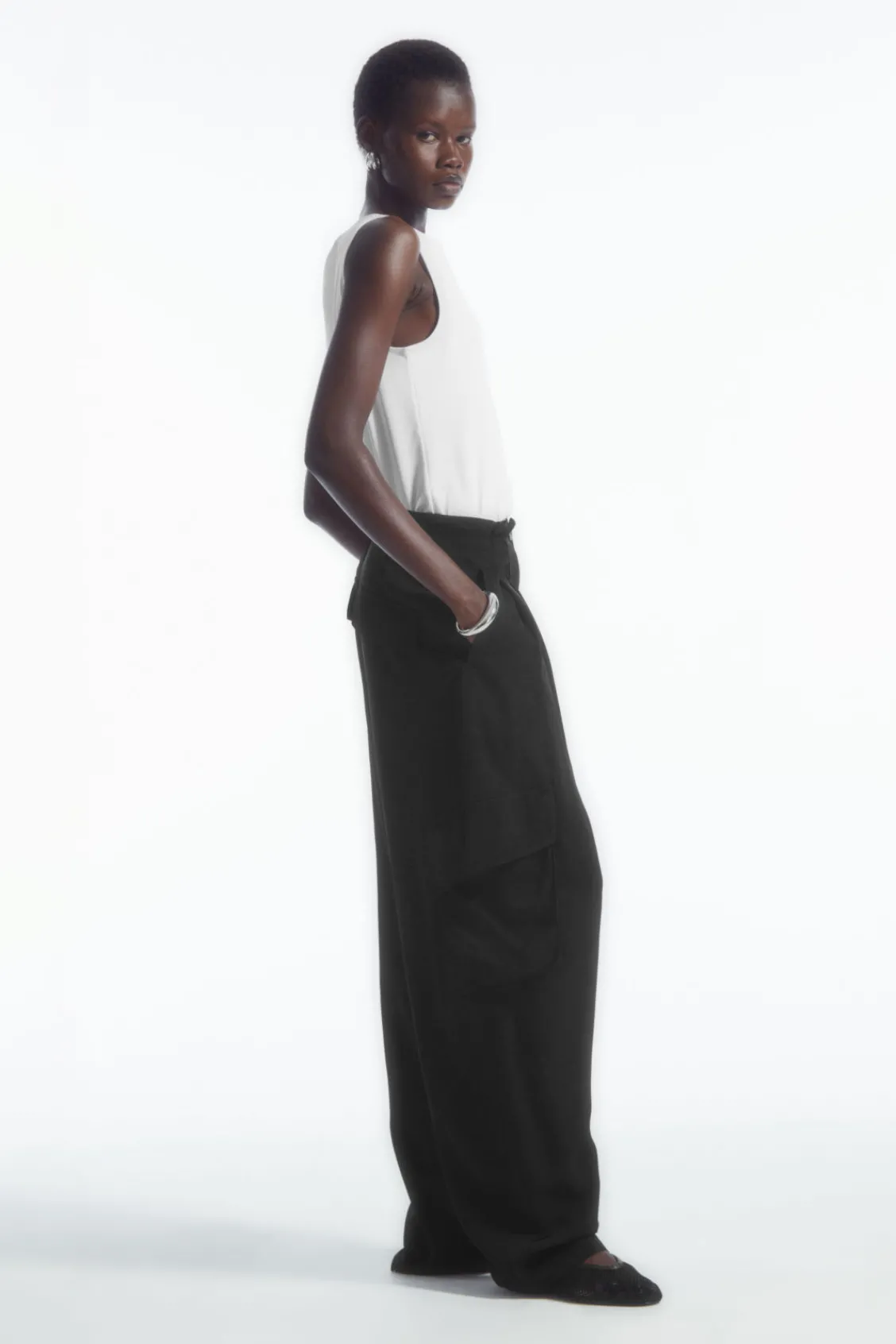 COS PAPERBAG UTILITY PANTS-Women Pants