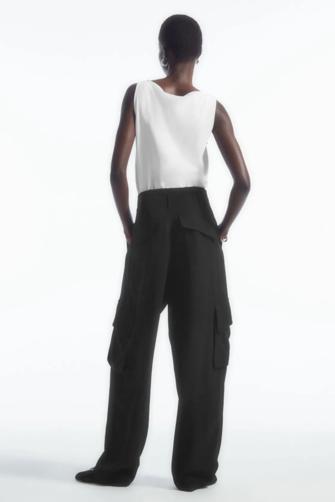 COS PAPERBAG UTILITY PANTS-Women Pants