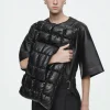 COS PILLOW OVERSIZED QUILTED CLUTCH - LEATHER-Women Bags