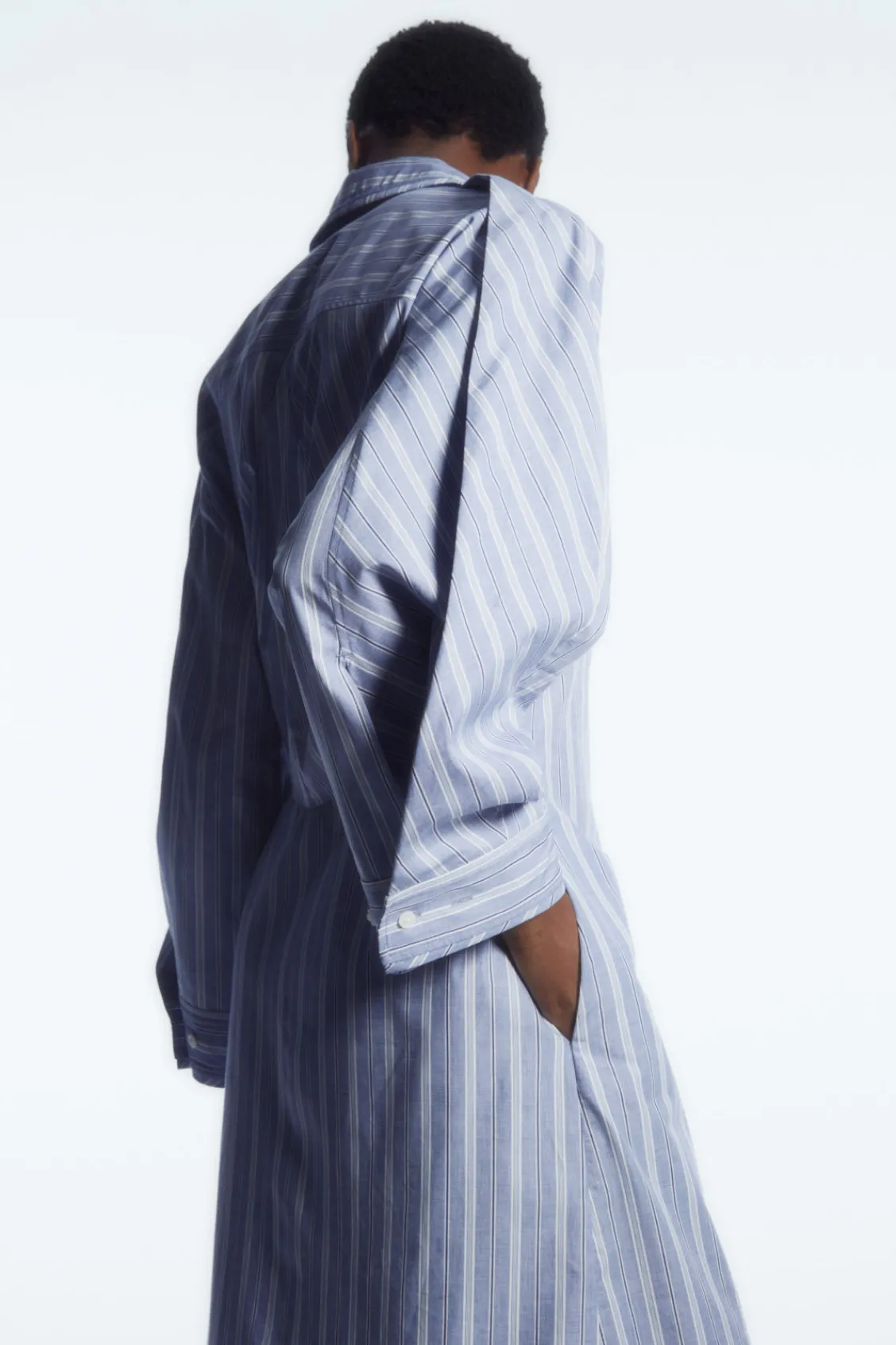 COS PINSTRIPED SHIRT DRESS-Women Dresses & Jumpsuits