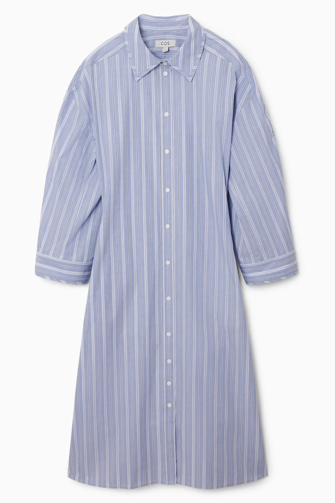 COS PINSTRIPED SHIRT DRESS-Women Dresses & Jumpsuits