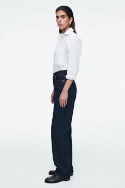 COS PINTUCKED LEATHER PENNY LOAFERS-Women Shoes