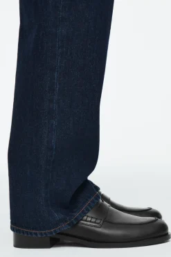 COS PINTUCKED LEATHER PENNY LOAFERS-Women Shoes