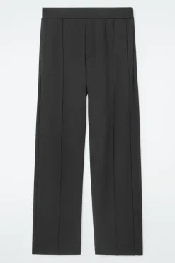 COS PINTUCKED STRAIGHT-LEG PANTS-Women Pants