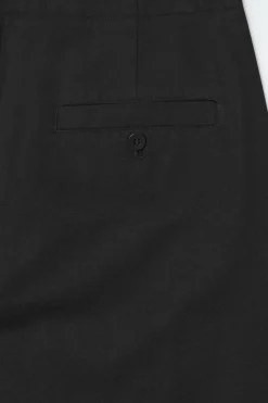 COS PLEATED BARREL-LEG CHINOS-Women Pants