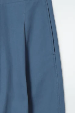 COS PLEATED BARREL-LEG CHINOS-Women Pants