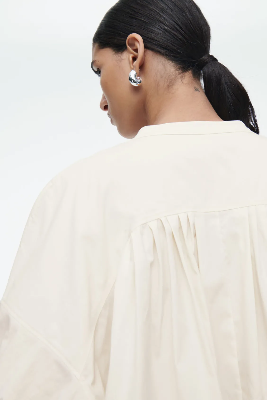 COS PLEATED MINI TUNIC DRESS-Women Dresses & Jumpsuits