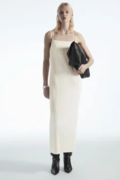 COS PLISSÉ MIDI SLIP DRESS-Women Dresses & Jumpsuits