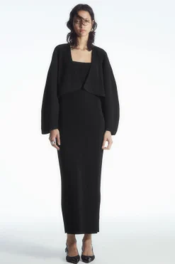 COS PLISSÉ MIDI SLIP DRESS-Women Dresses & Jumpsuits