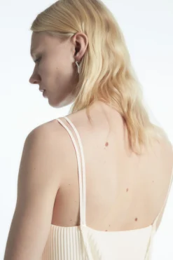 COS PLISSÉ MIDI SLIP DRESS-Women Dresses & Jumpsuits