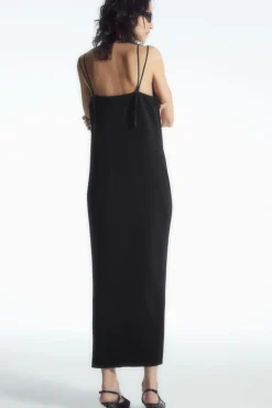 COS PLISSÉ MIDI SLIP DRESS-Women Dresses & Jumpsuits