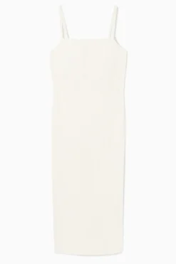 COS PLISSÉ MIDI SLIP DRESS-Women Dresses & Jumpsuits