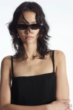 COS PLISSÉ MIDI SLIP DRESS-Women Dresses & Jumpsuits