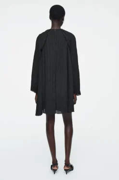 COS PLISSÉ MINI DRESS-Women Dresses & Jumpsuits