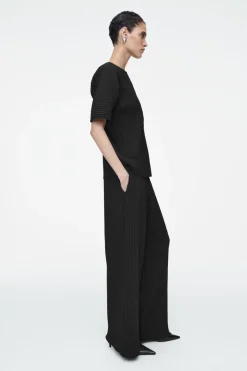 COS PLISSÉ TOP-Women Tops