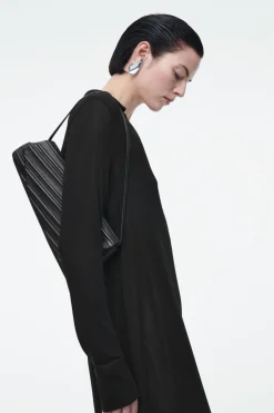 COS POINTE SHOULDER BAG - LEATHER-Women Bags