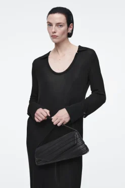 COS POINTE SHOULDER BAG - LEATHER-Women Bags