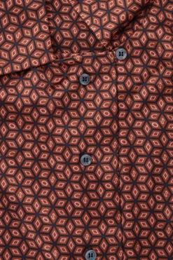 COS PRINTED PURE SILK PAJAMA SHIRT-Women Shirts & Blouses | Tops