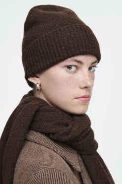 COS PURE CASHMERE BEANIE-Women Cashmere | Hats & Scarves