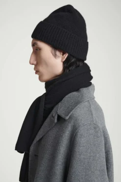 COS PURE CASHMERE BEANIE-Women Cashmere | Hats & Scarves