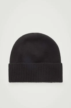 COS PURE CASHMERE BEANIE-Women Cashmere | Hats & Scarves