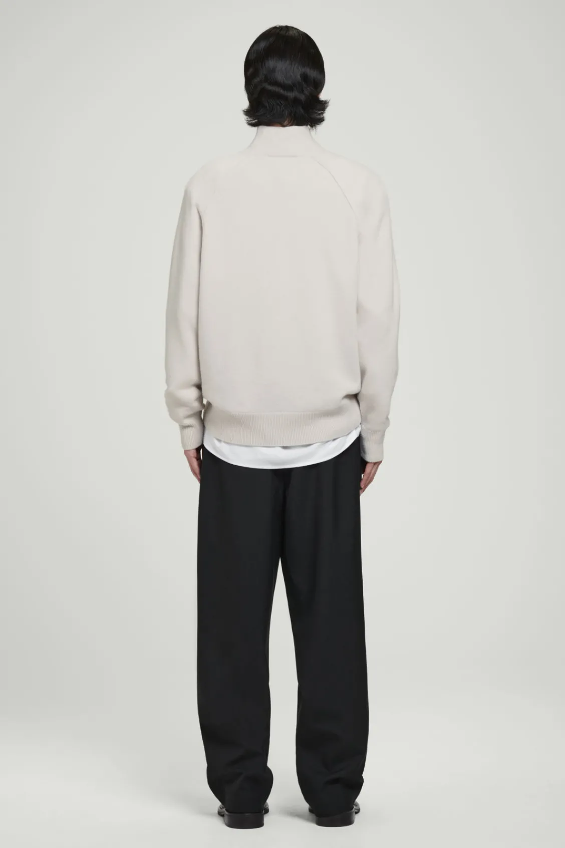 COS PURE CASHMERE FUNNEL-NECK SWEATER- Sweaters & Cardigans | Cashmere