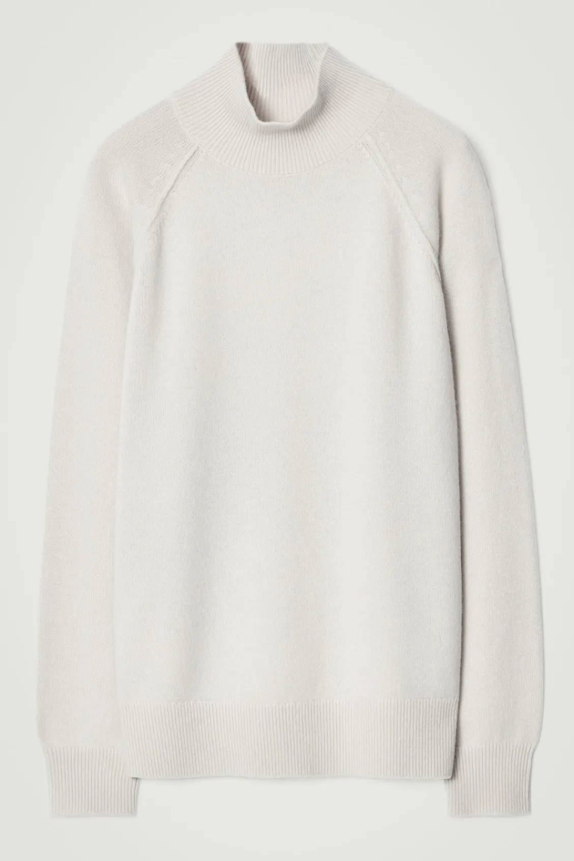 COS PURE CASHMERE FUNNEL-NECK SWEATER- Sweaters & Cardigans | Cashmere