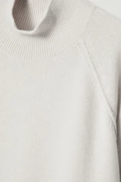 COS PURE CASHMERE FUNNEL-NECK SWEATER- Sweaters & Cardigans | Cashmere