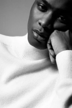 COS PURE CASHMERE FUNNEL-NECK SWEATER- Sweaters & Cardigans | Cashmere