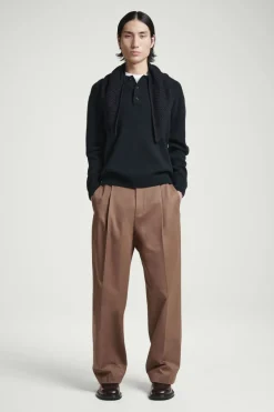 COS PURE CASHMERE POLO SHIRT- Polo Shirts | Cashmere