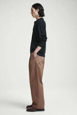 COS PURE CASHMERE POLO SHIRT- Polo Shirts | Cashmere
