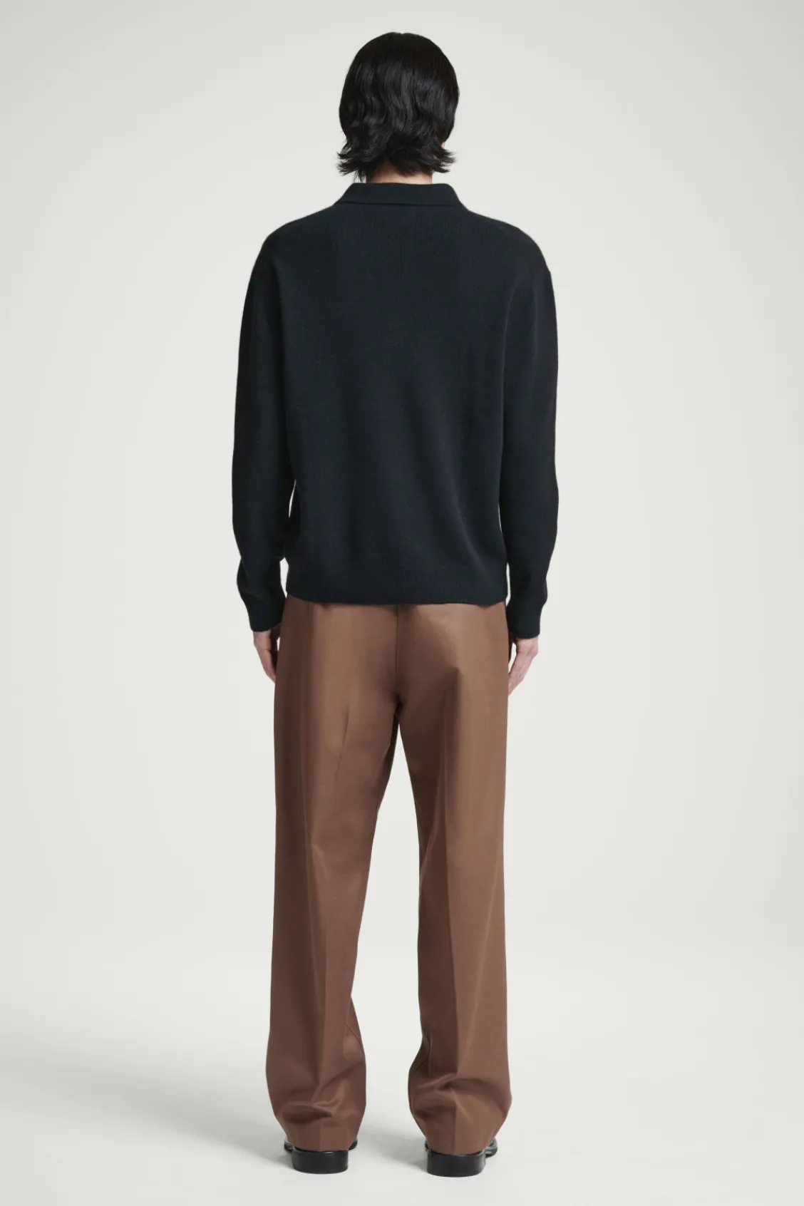 COS PURE CASHMERE POLO SHIRT- Polo Shirts | Cashmere