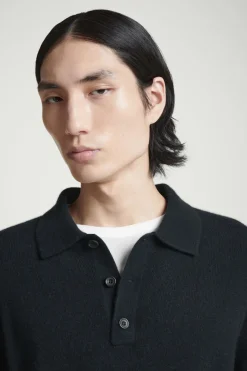 COS PURE CASHMERE POLO SHIRT- Polo Shirts | Cashmere