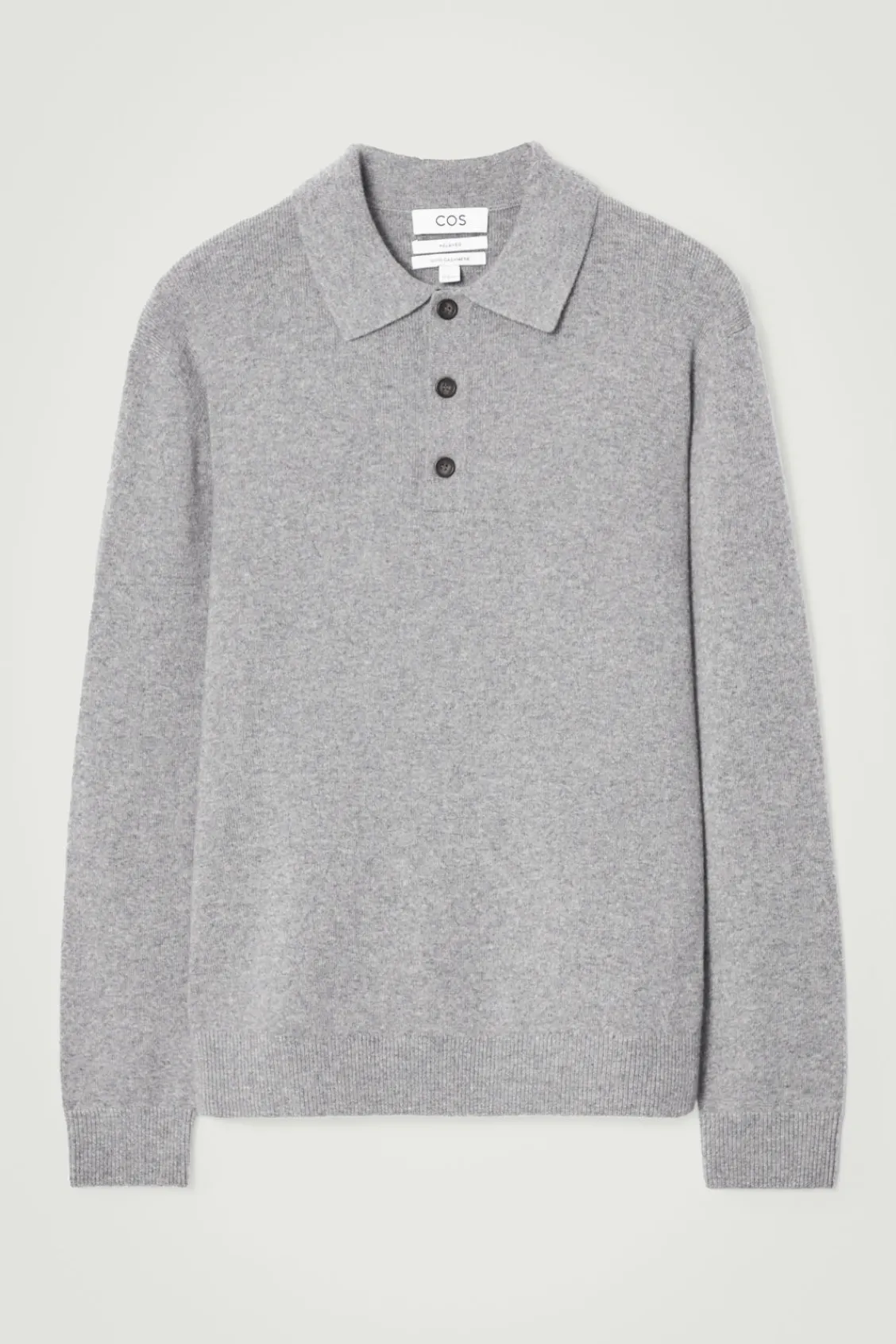COS PURE CASHMERE POLO SHIRT- Polo Shirts | Cashmere