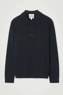 COS PURE CASHMERE POLO SHIRT- Polo Shirts | Cashmere