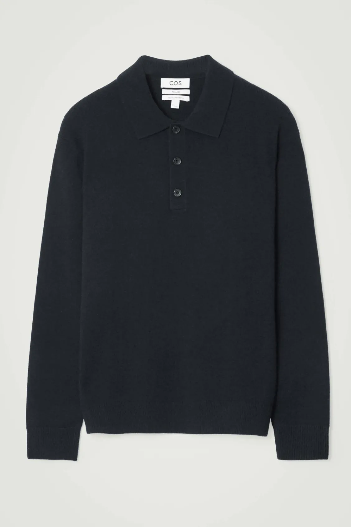 COS PURE CASHMERE POLO SHIRT- Polo Shirts | Cashmere