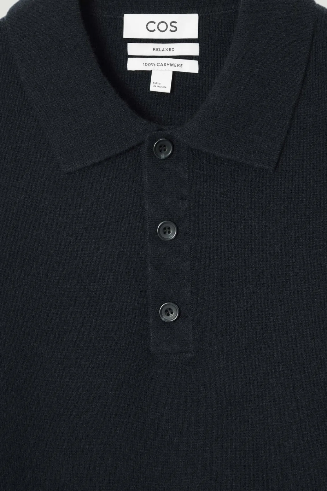 COS PURE CASHMERE POLO SHIRT- Polo Shirts | Cashmere